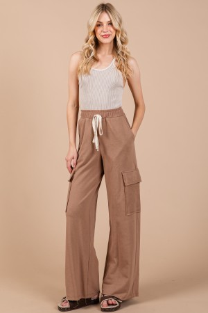 BY61118SA<br/>French Terry Cargo Pants